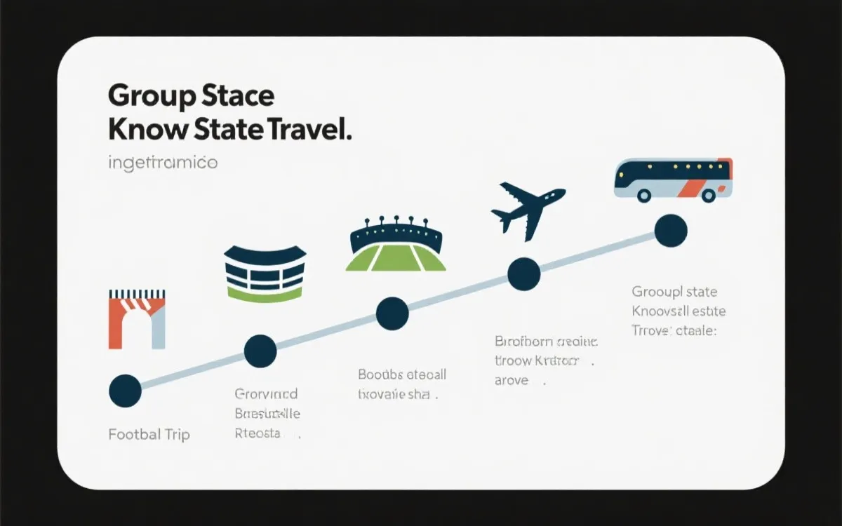 2026世界杯观赛路线时间轴示意：小组赛到淘汰赛的跨境移动节奏